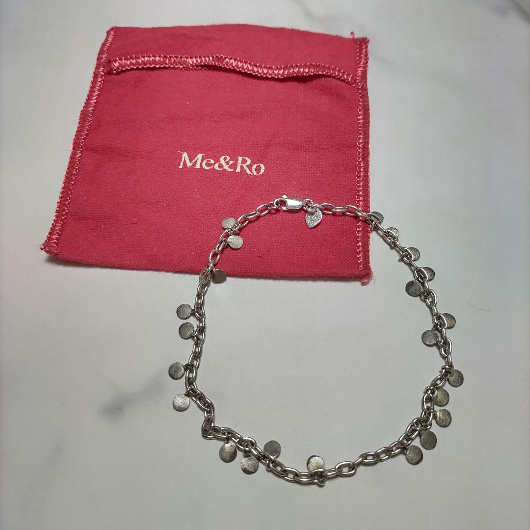 希少☆ME&RO ミーアンドロー Silver925 ロータスアンクレット