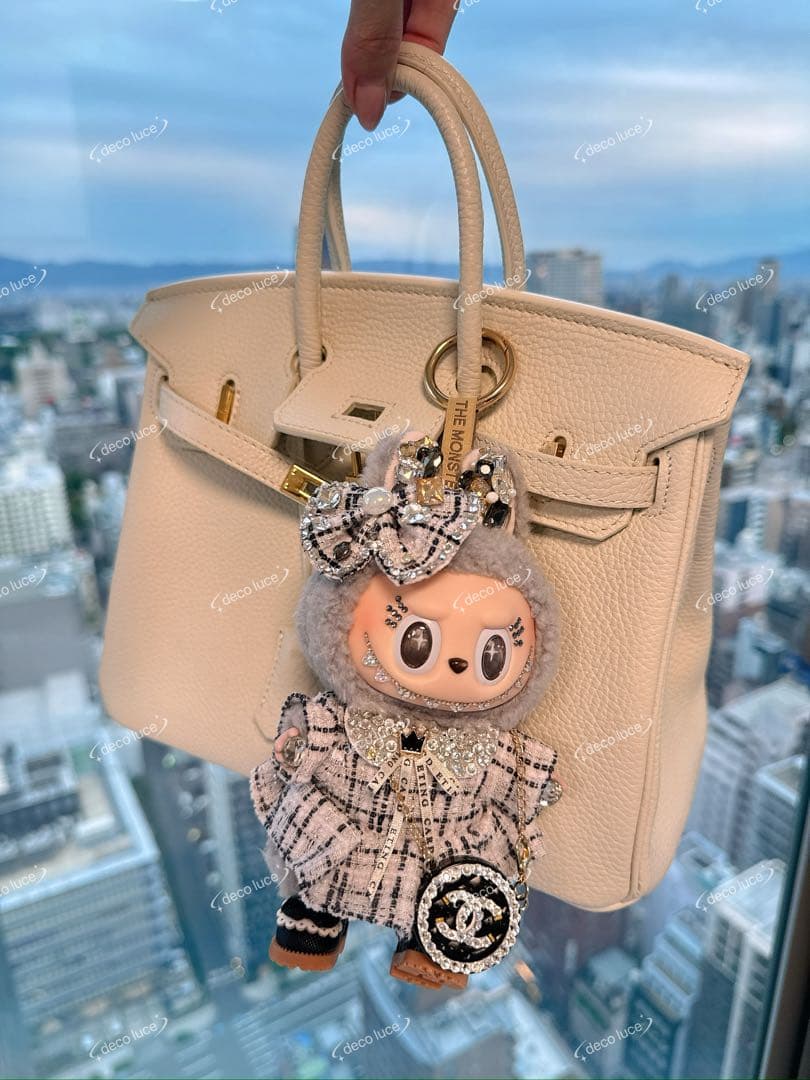 デコレーション ラブブ マカロン セサミ Macaron Sesame Bean