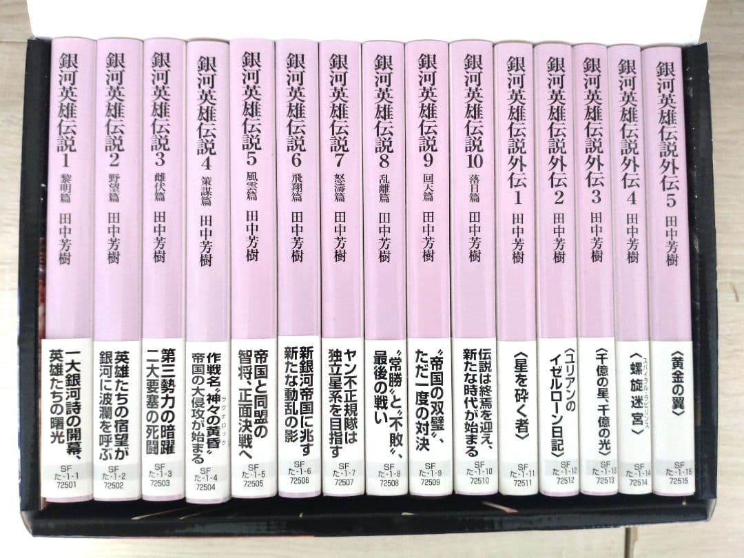 ※※【NANAMI】銀河英雄伝説　小説　全巻セット　15巻　創元SF文庫