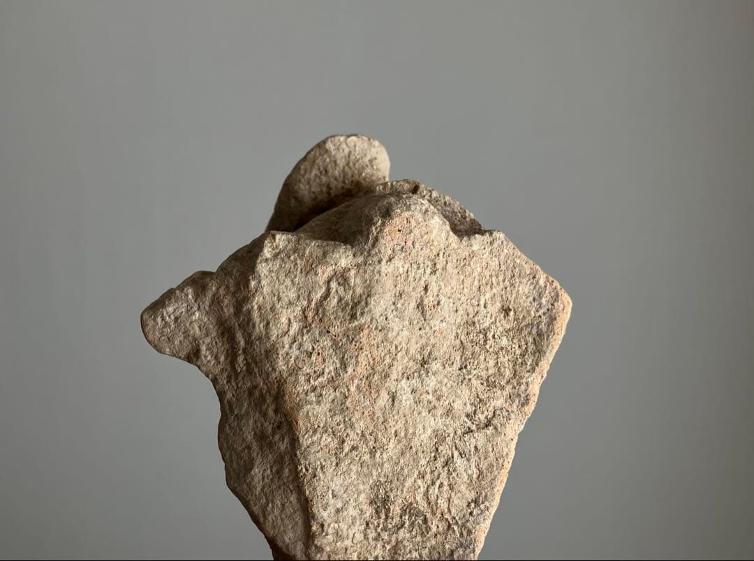 【美しい、、古代中国の羊像 新石器時代後期頃 前3000～2000年】骨董発掘