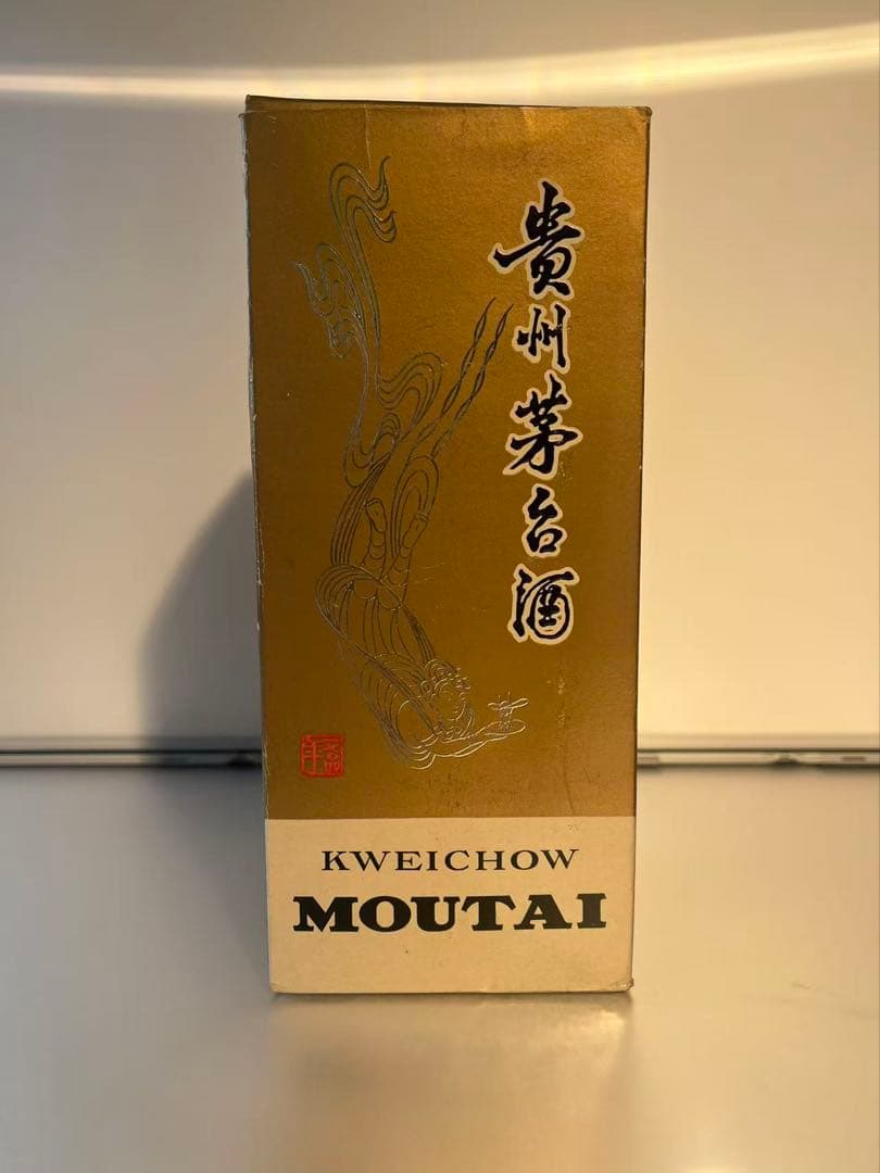 【未開栓】貴州茅台酒 マオタイシュ天女　五星麦　重量1009g 江滋貿易 中国酒