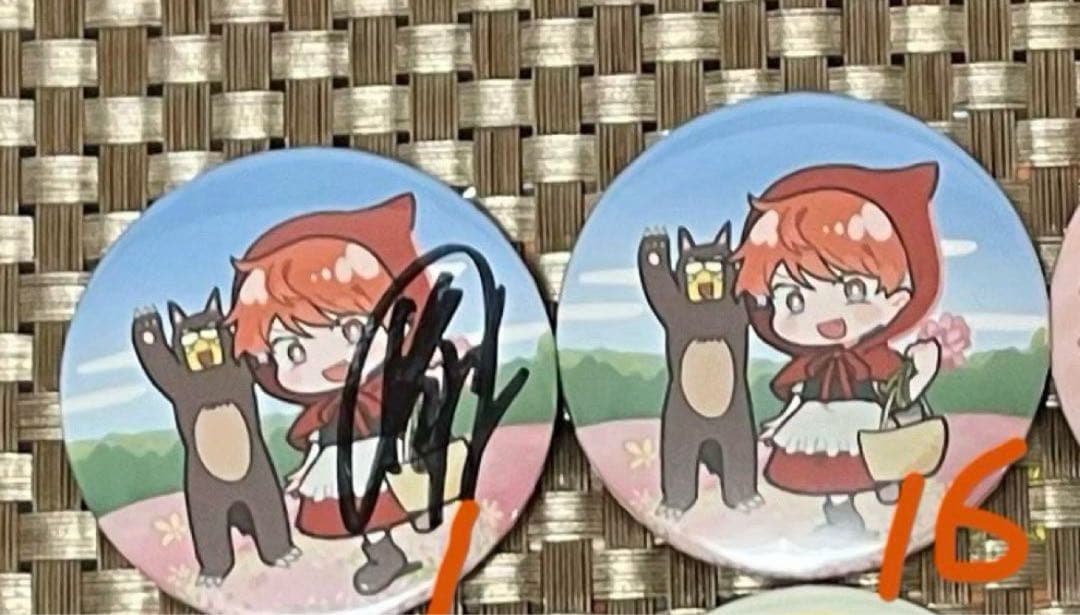 めいちゃん　缶バッジ