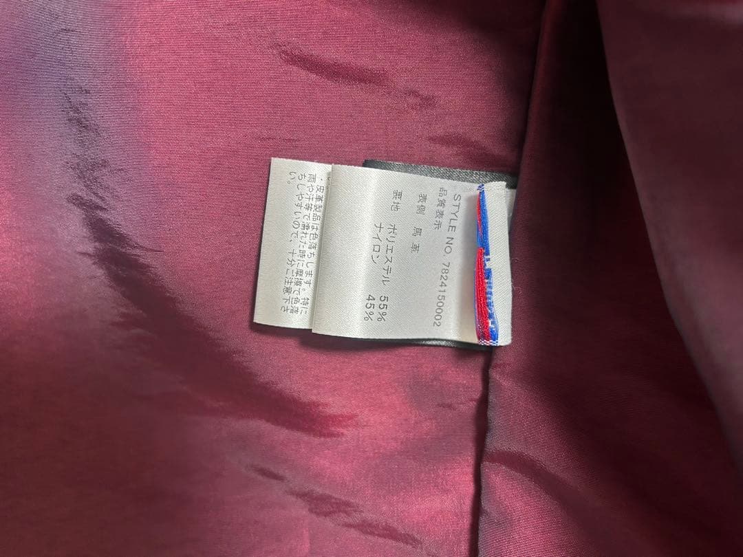 641XXH ブラックレザーシングルライダースジャケット