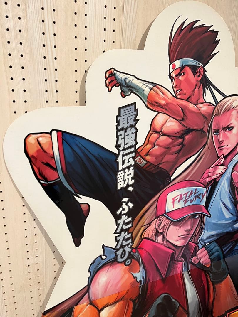 販促パネル　餓狼伝説　パチンコ　パチスロ　パネル　SNK