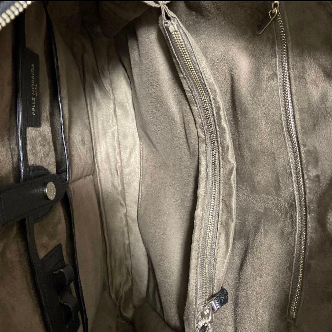 PELLE MORBIDA ショルダーブリーフケース2way