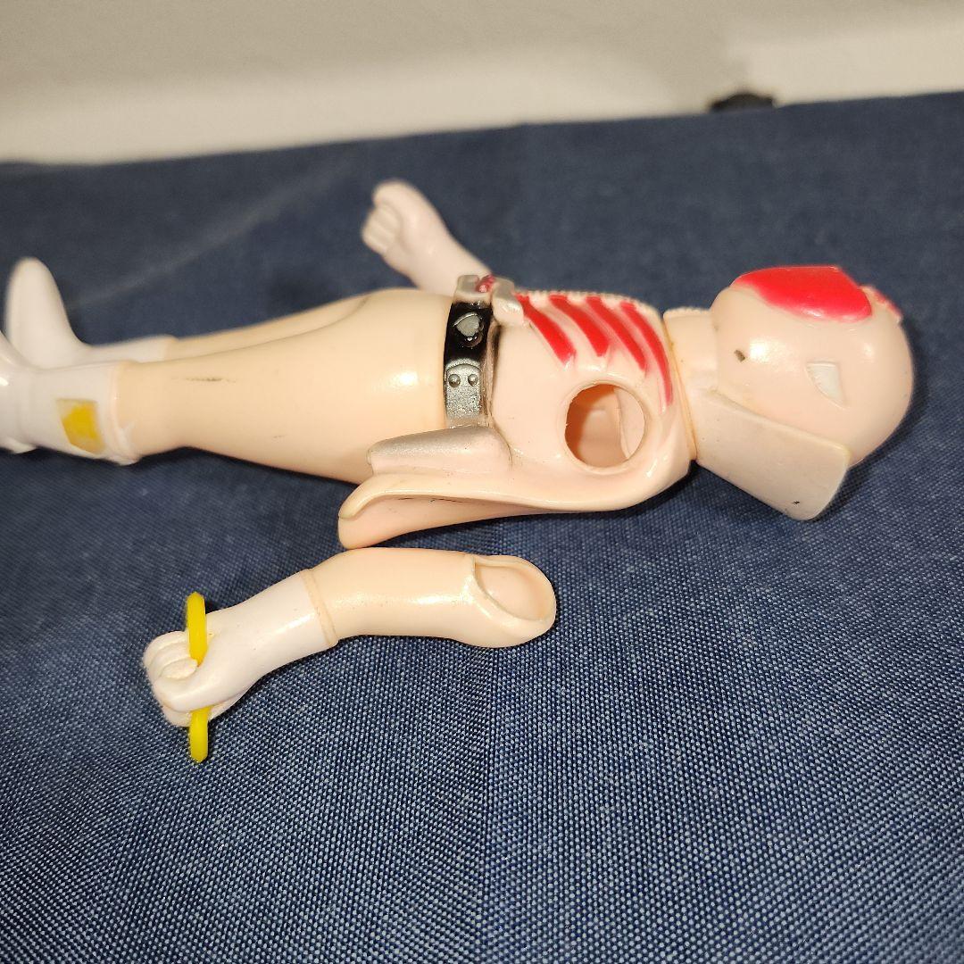 ゴレンジャー　ソフビ　当時物　5体セット　モモレンジャー　腕取れ　1体オマケ付き