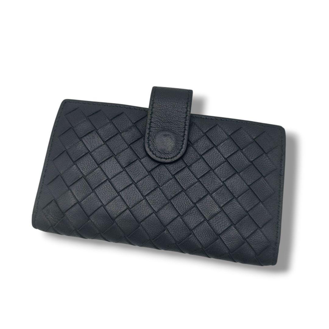 【大人気】ボッテガヴェネタ　レザー　キーケース　編み込み 　ブラック　希少