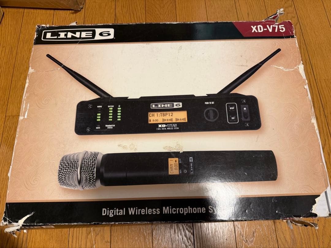 【Line 6】XD-V75 Handheld ワイヤレスマイクセット