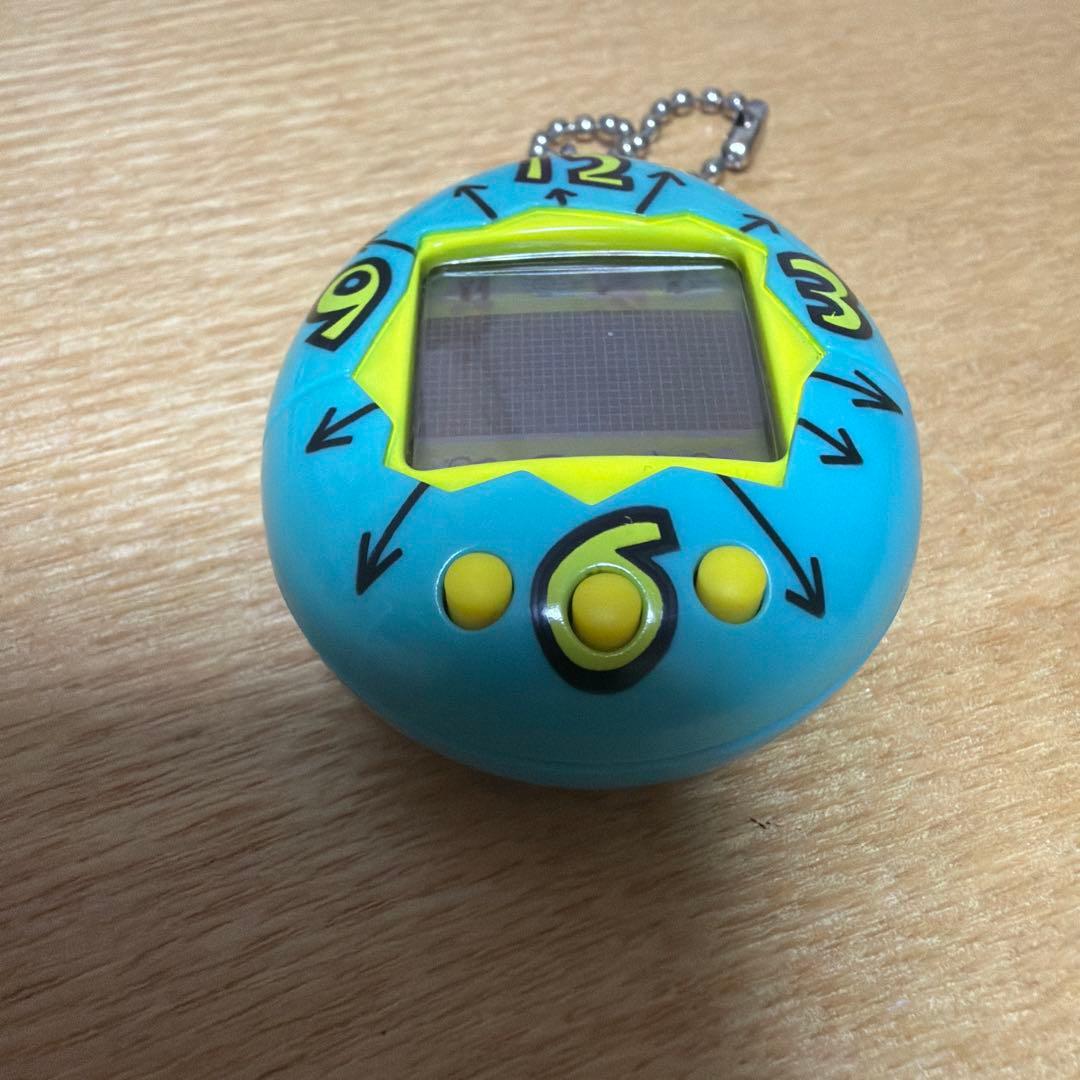 完動品!! たまごっち 日本語 初代 時計 ブルー 青 レア 希少