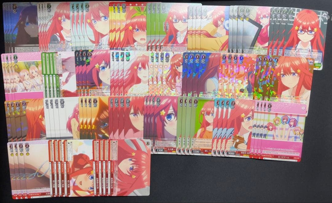 ヴァイスシュヴァルツ　五等分の花嫁 中野五月　デッキ＋パーツ