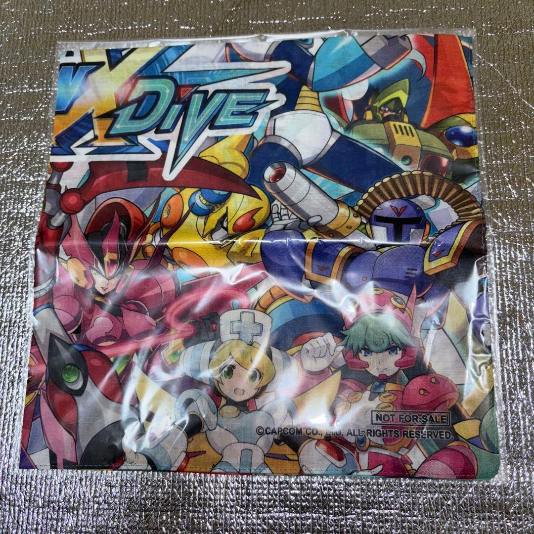 非売品 ロックマンX DiVE 限定タオル Twitterキャンペーン 当選品