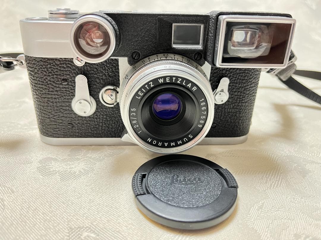 Leica M3 Summaron F2.8/35mm めがね付　美品