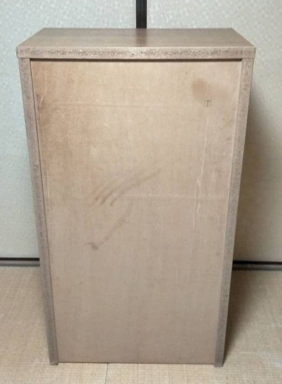 【送料込】大型 縦長 鍵付き タンス 引き出し 昭和 レトロ 収納 家具 箪笥