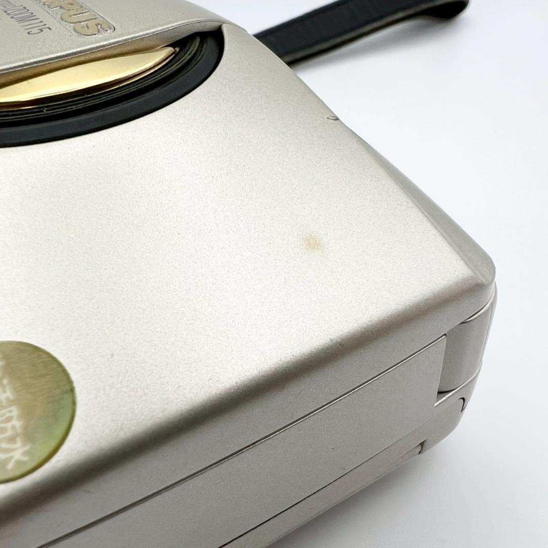 【完動 美品】OLYMPUS μ [mju:] ZOOM 115 DELUXE