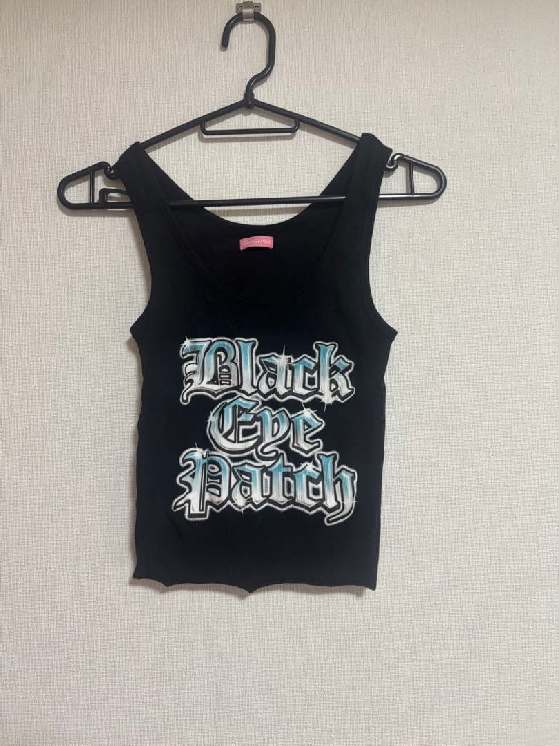 S*♡様 完売品　Black Eye Patch タンクトップ Sサイズ 黒