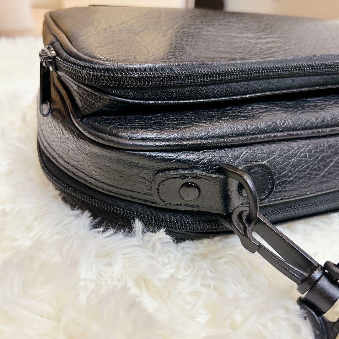 MARIGOUX マリゴ　オーボエ ケースカバー ショルダーバック レザー 黒