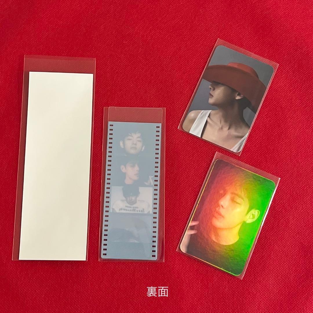 BTS ロングステッカー・ブックマーク・ホログラム両面フォトカード♡Ｖ