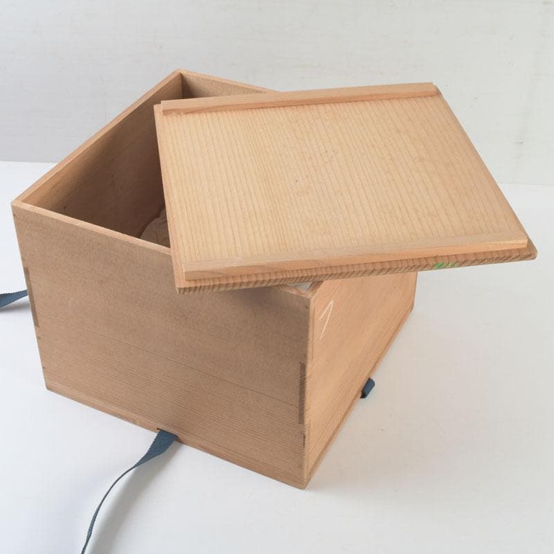 茶道具　人間国宝　釜師　高橋敬典作　菊桐文　政所釜　共箱　C　9452A