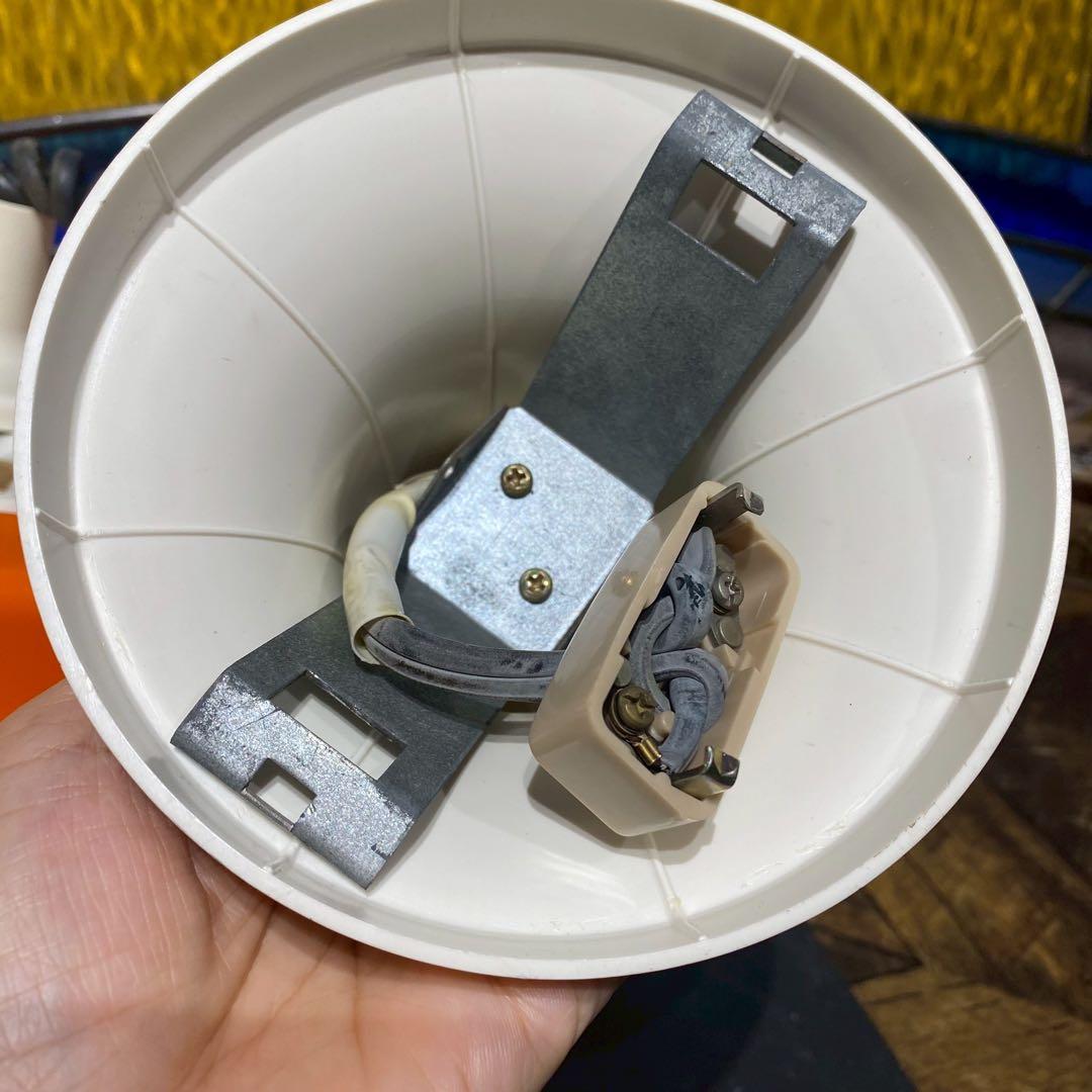 ペンダントライト レトロポップ オレンジ 昭和レトロ 当時物インテリア 天井照明