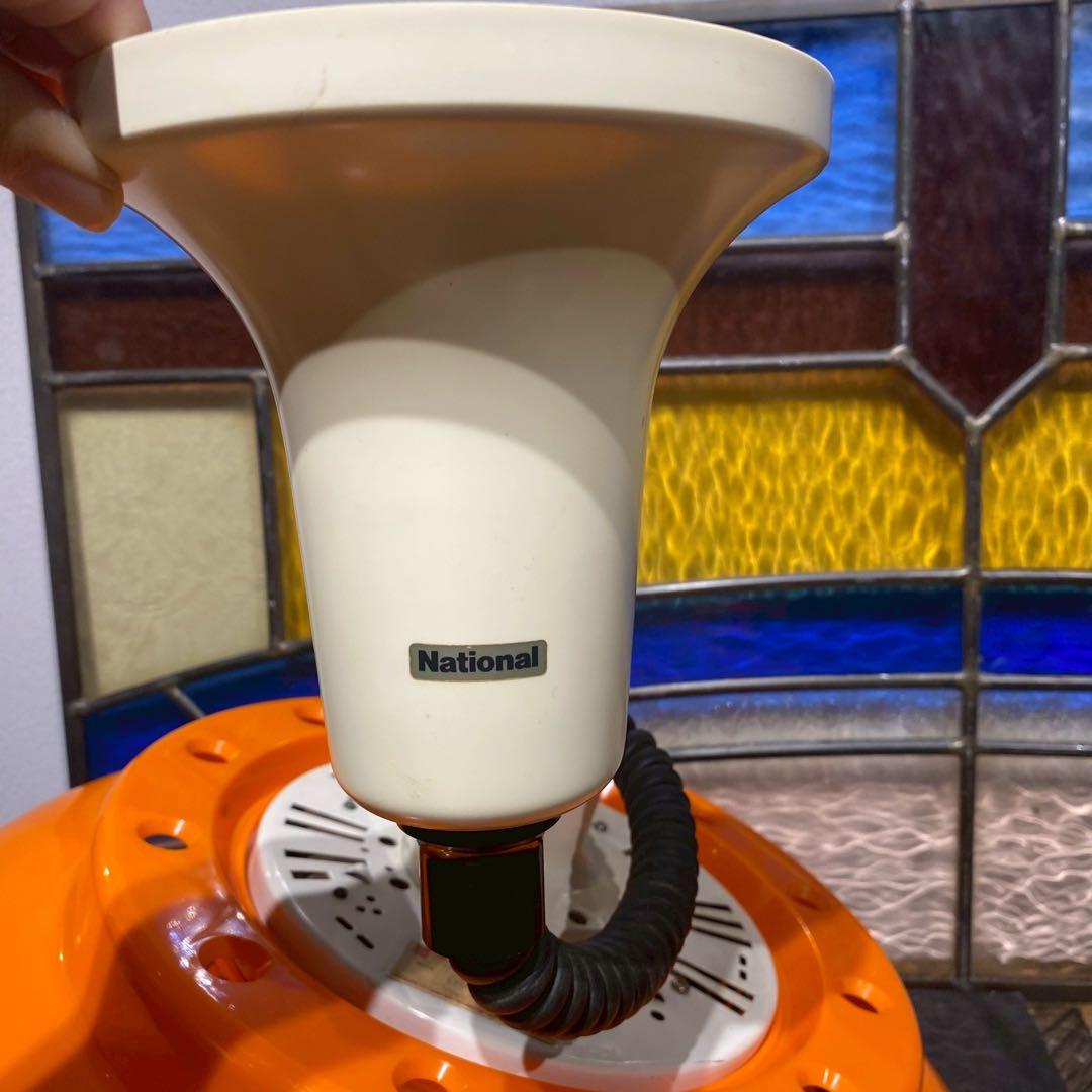 ペンダントライト レトロポップ オレンジ 昭和レトロ 当時物インテリア 天井照明