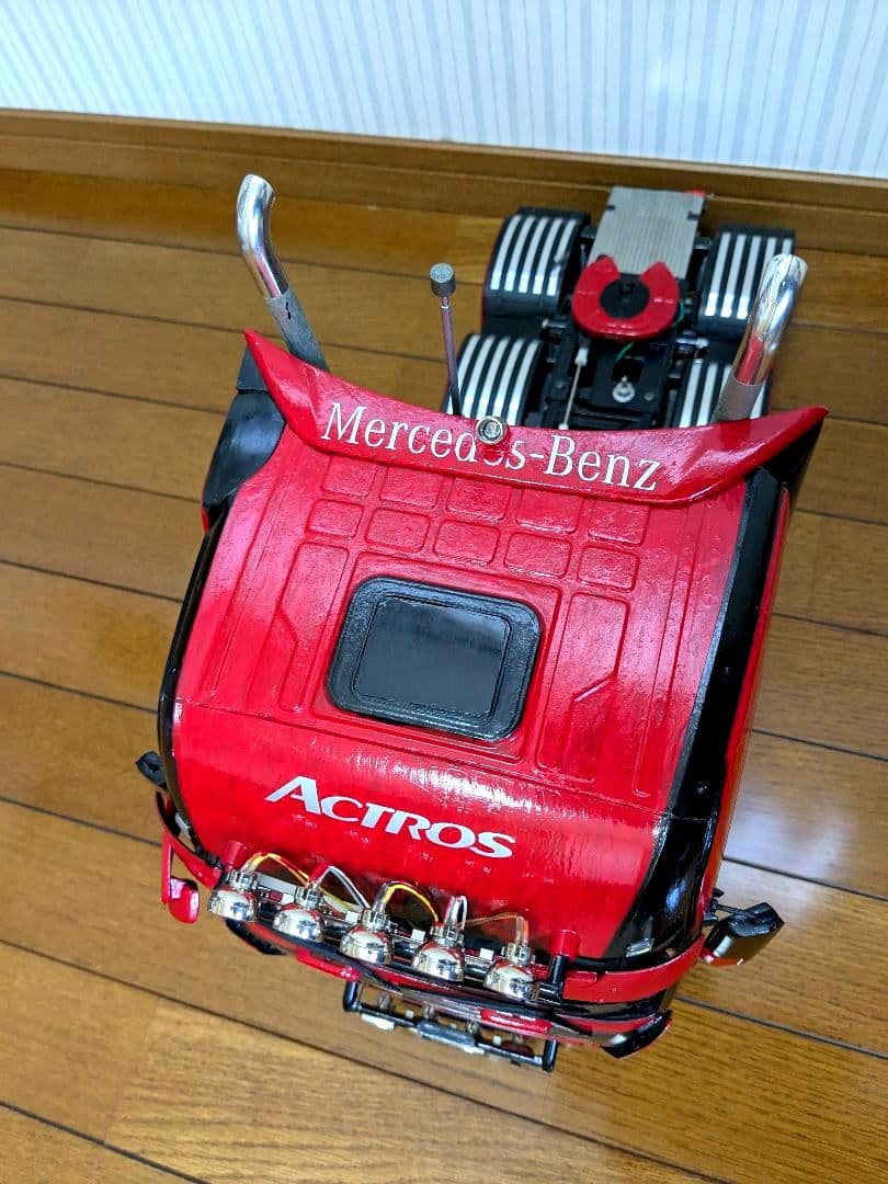 タミヤ　メルセデスベンツ　アクトロス3363 　6×４ギガスペース　フルオペ