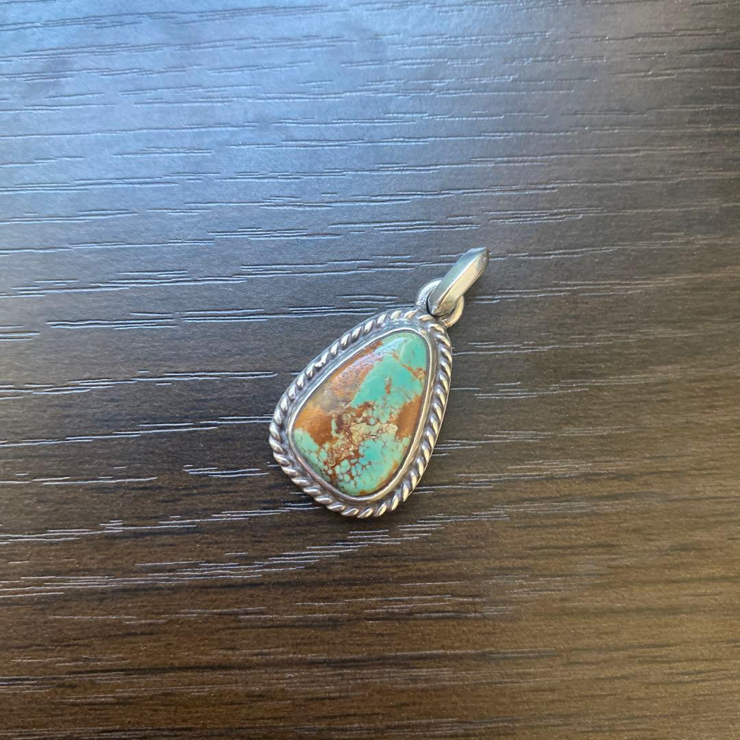 Silver 925 キングマンターコイズ シルバー ネックレス 原石