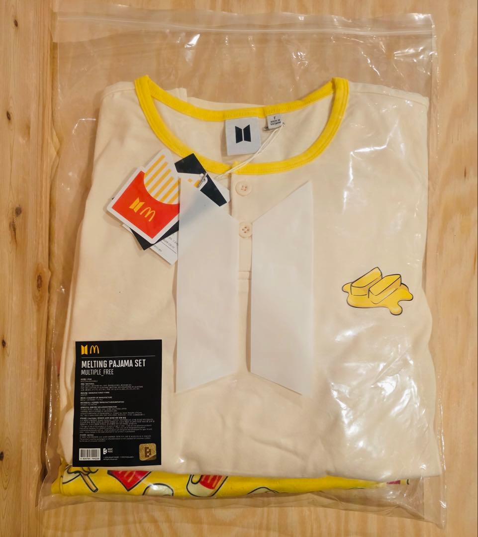 BTS × マクドナルド McDonald コラボ　パジャマ 新品　butter