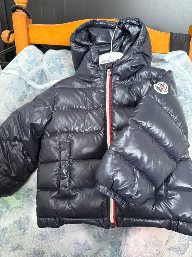MONCLER ネイビーダウンジャケット80 ベビー　キッズ