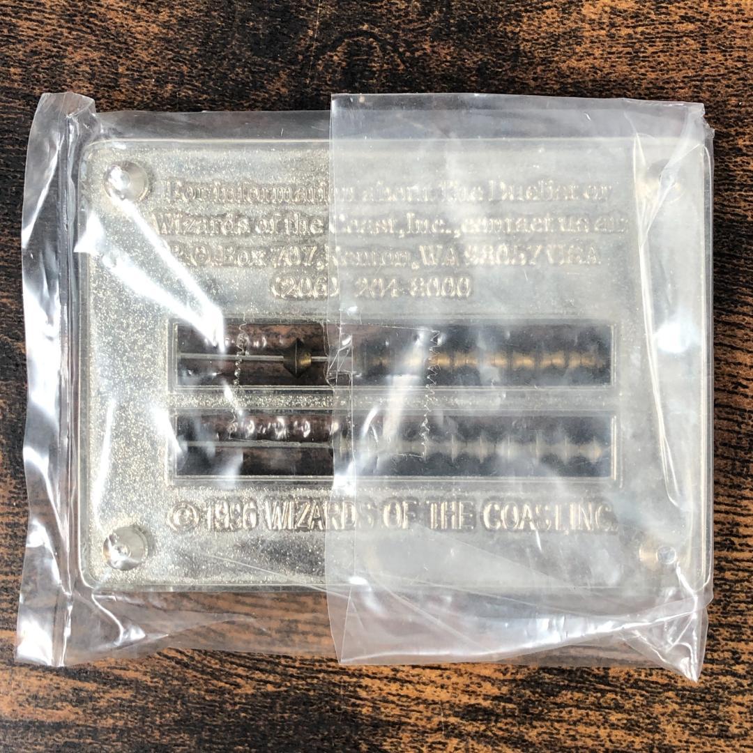 未使用 MTG ライフカウンター そろばん型 グリーン