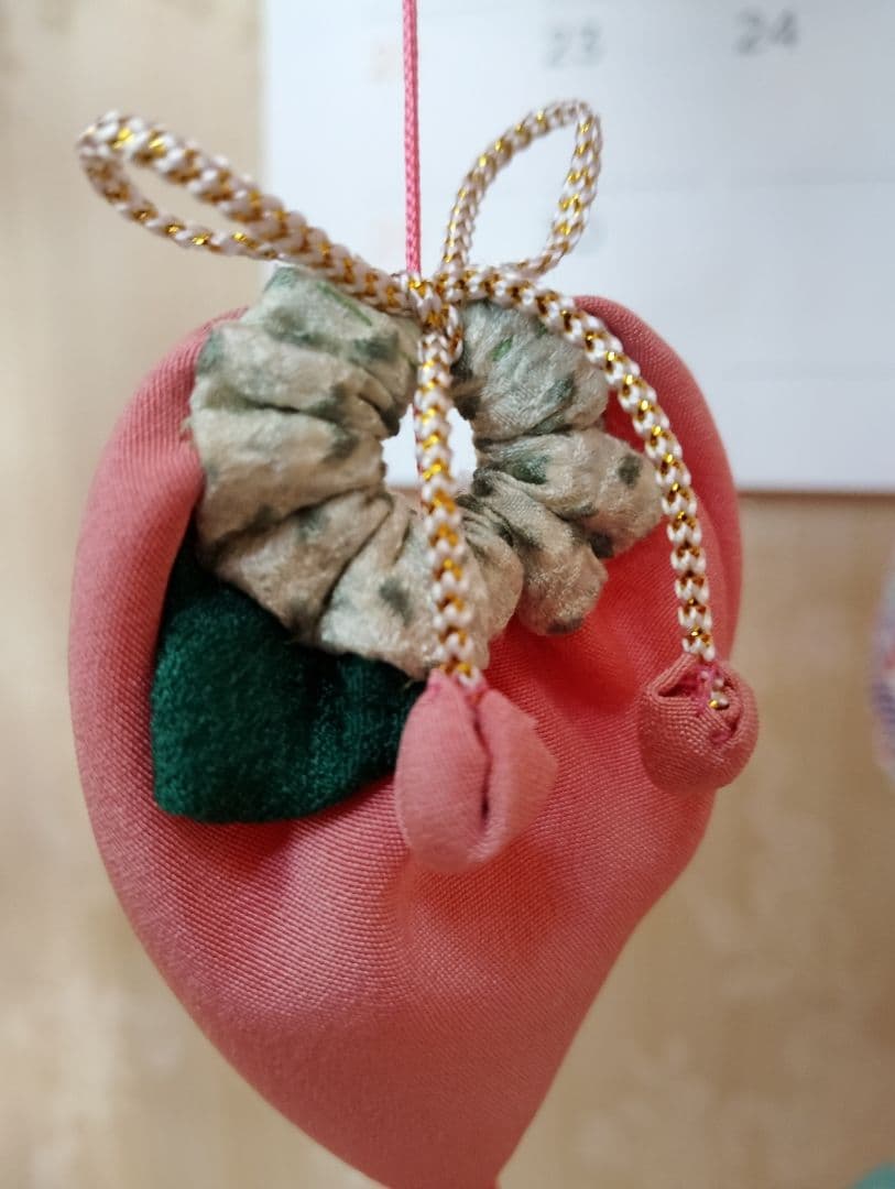 豪華　吊るし飾り　吊るし雛　下げもん7本 ちりめん細工　ハンドメイド　ひな祭り