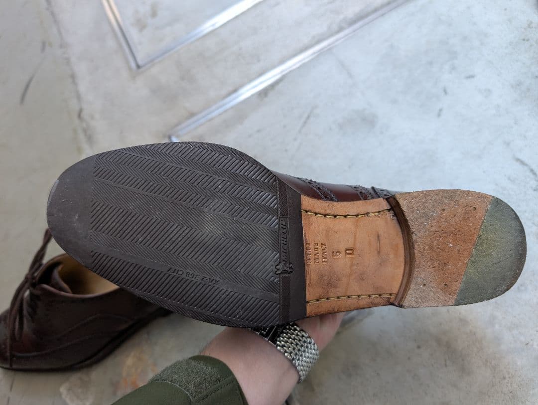 タニノクリスチー ダークブラウン ウィングチップ 5サイズ