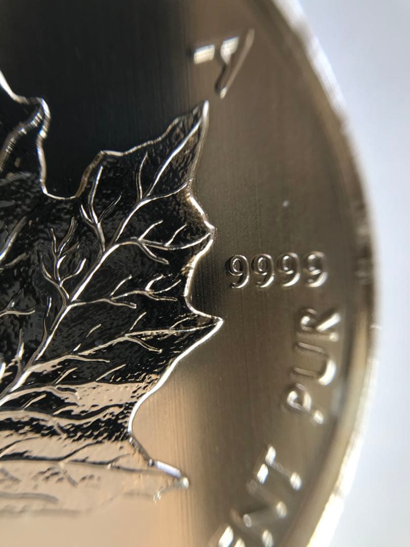 カナダ 1オンス 銀貨 5ドル エリザベス2世