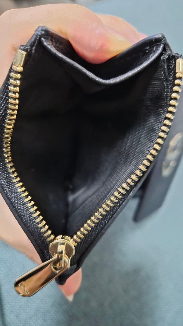 クリスチャンディオール 30モンテーニュ ロータス 三つ折財布