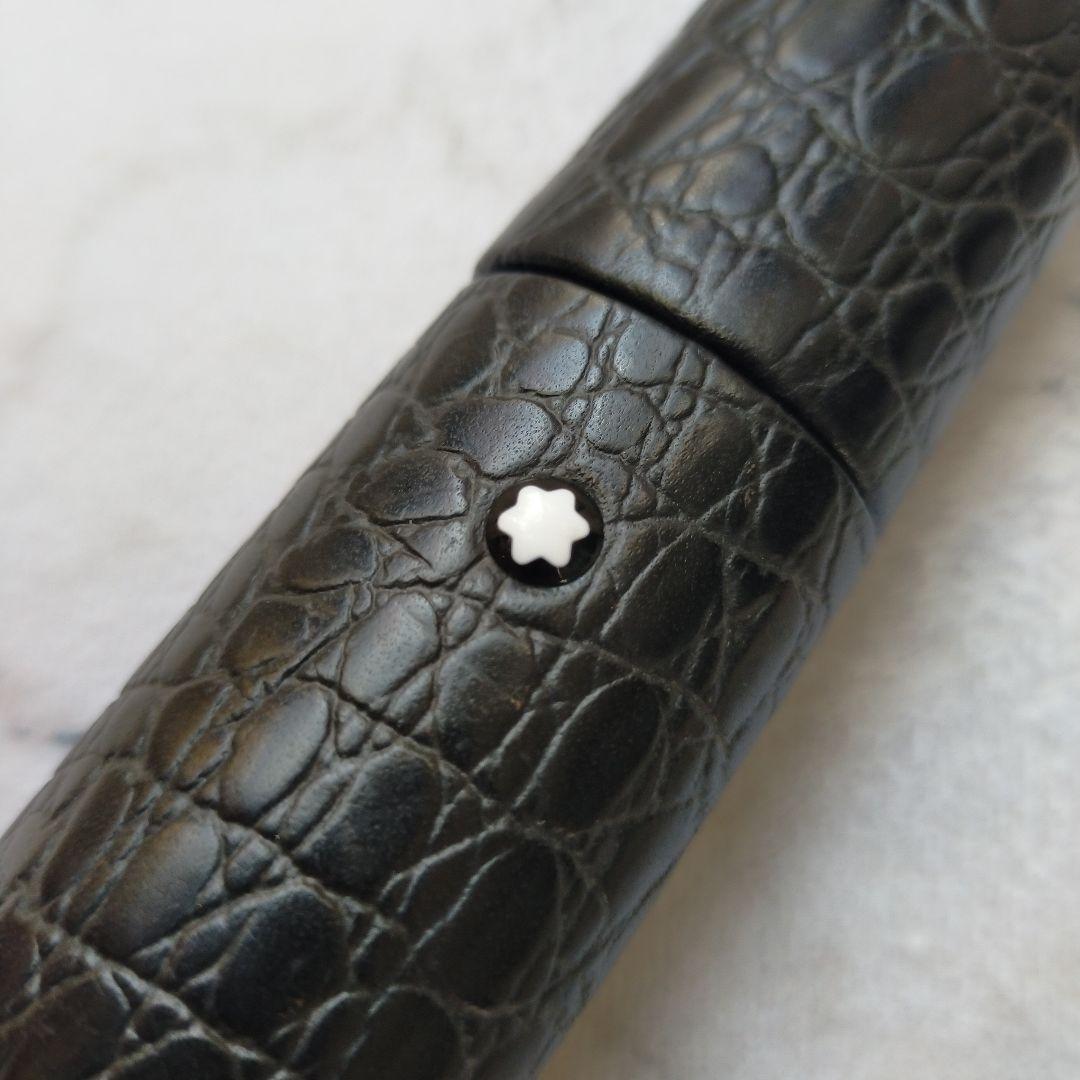 MONTBLANC モンブラン ペンケース フローレンス クロコダイル　ブラック