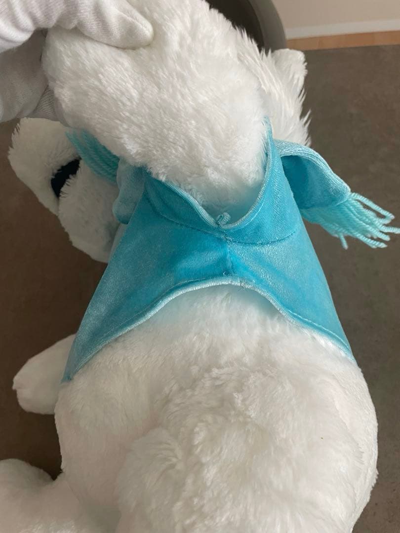 くまのプーさん　ハンドパペット　ホワイトプーさん　腹話術　ぬいぐるみ　ディズニー