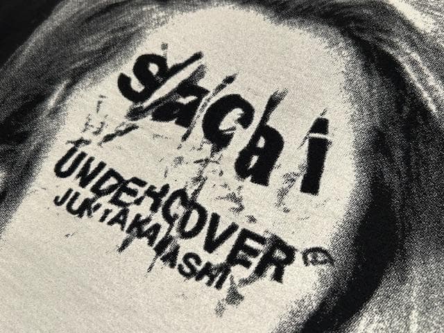 ♪送料無料★sacai × UNDERCOVER★名作★Tシャツ★黒★紙タグ付♪