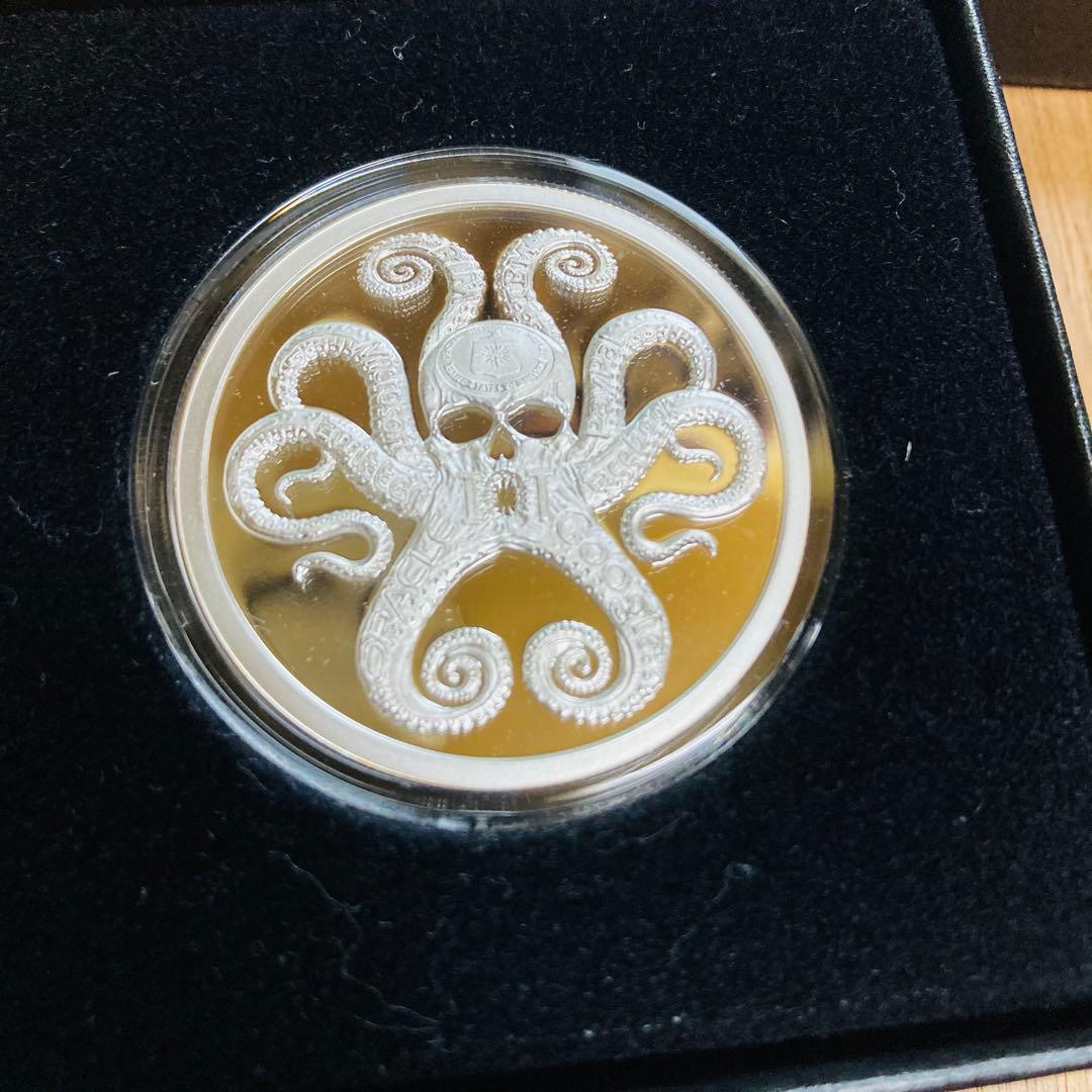 QANON 1オンス プルーフ銀貨　イン-Q-テル In-Q-Tel 2019