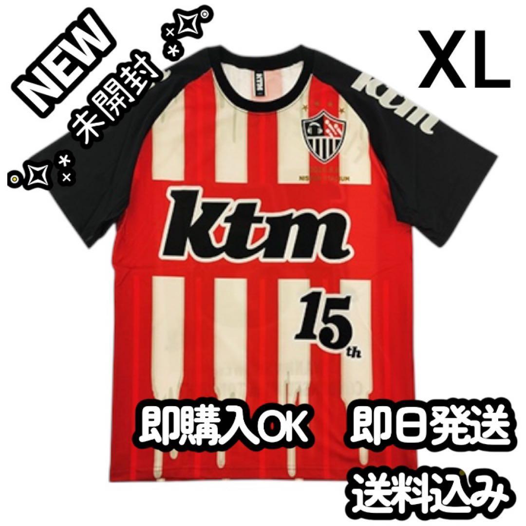 【XL／未使用品】 ケツメイシ　15周年記念ライブ　サッカーTシャツ