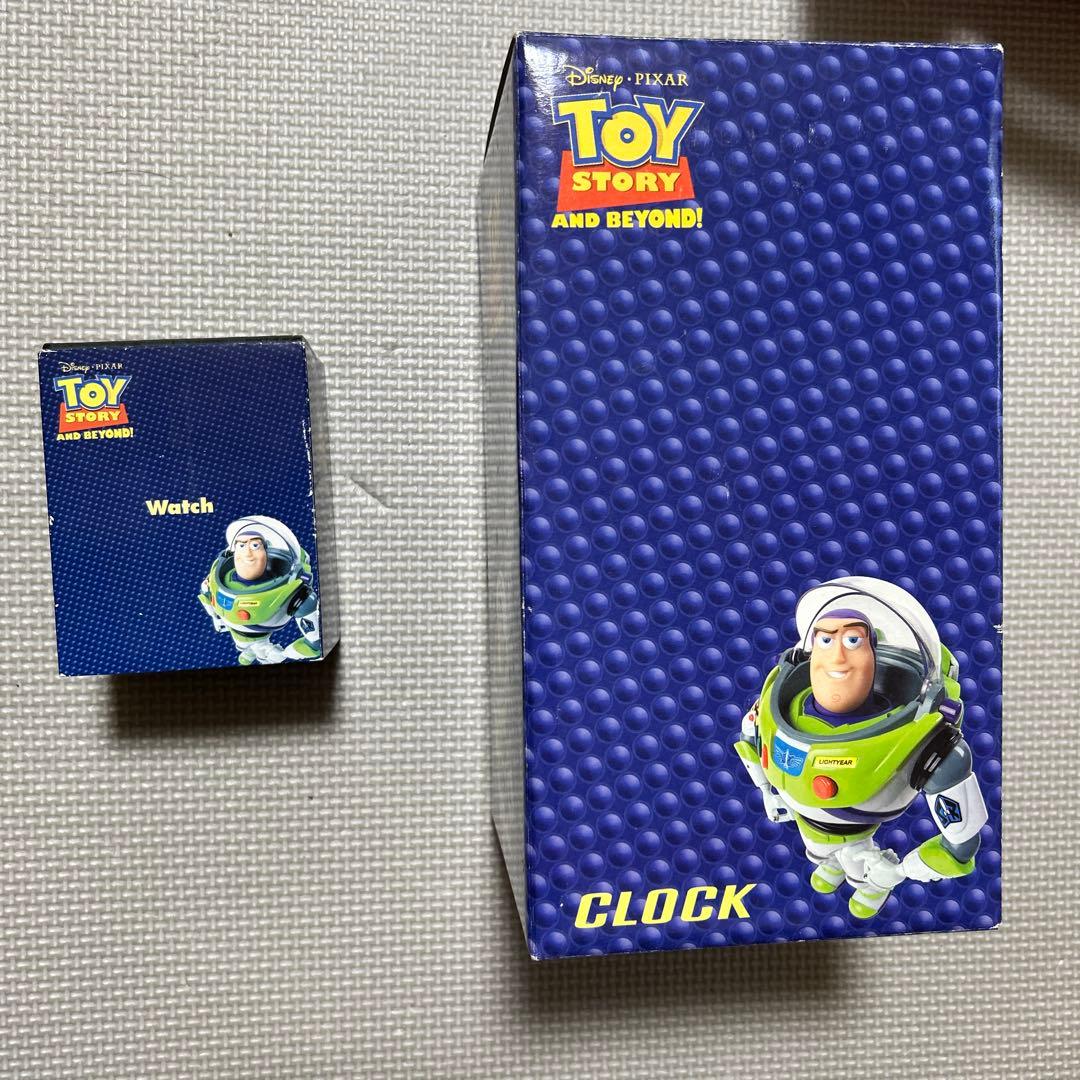 トイストーリー　バズの腕時計　置き時計セット　未使用