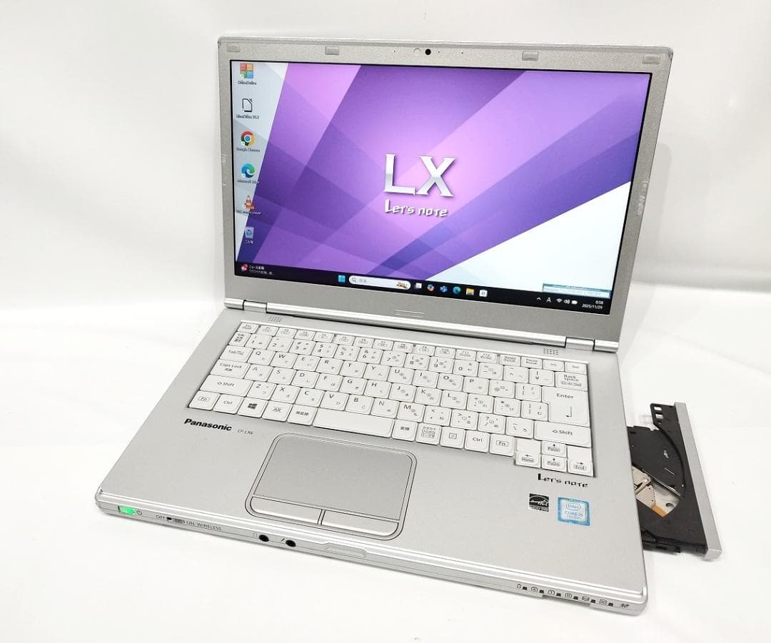 14FHD パナ CF-LX6EDGQS I5 7200U 8GB DVD