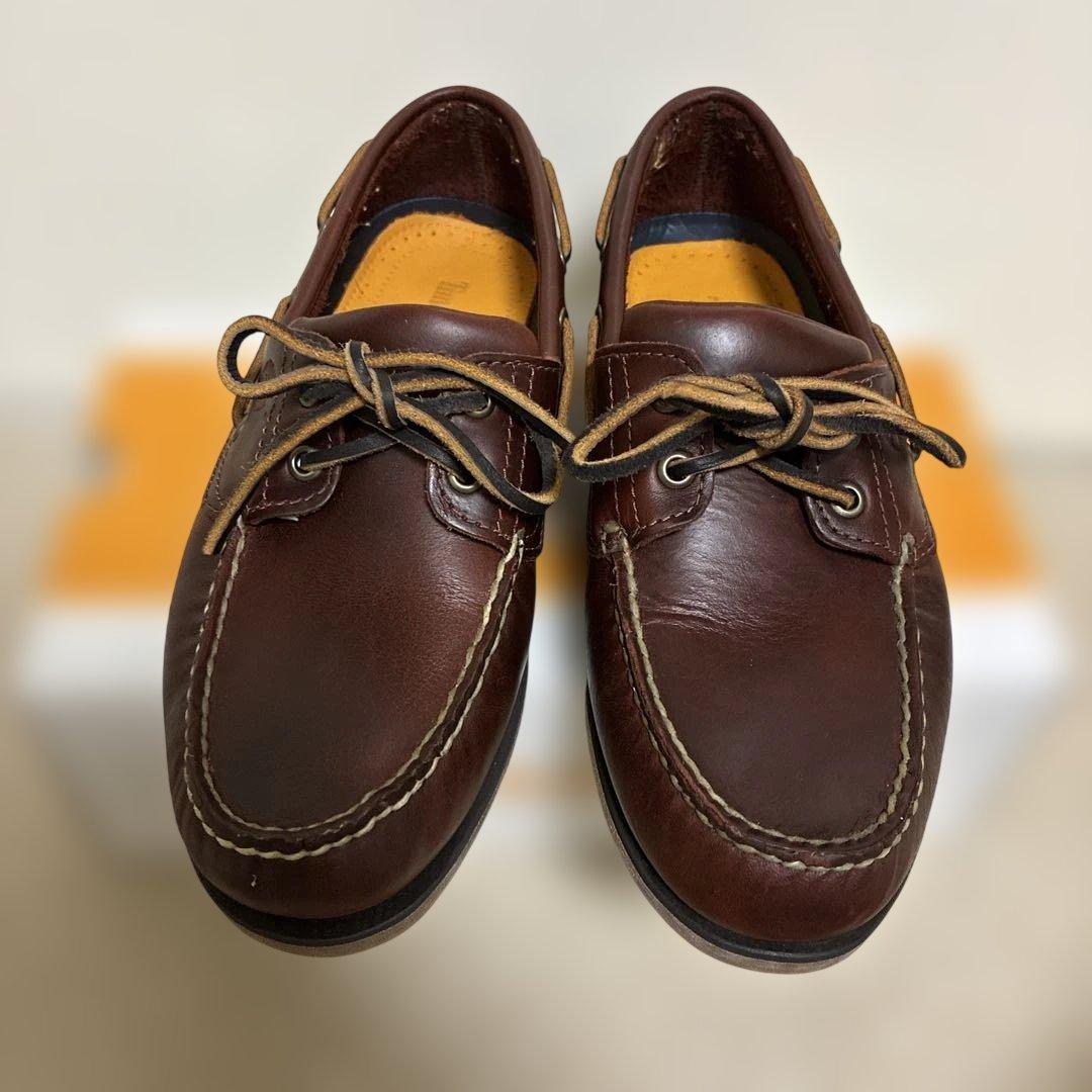Timberland 2eye ブラウン　26.5 美品