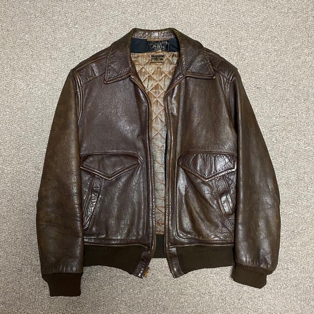 40s 50s A-2 フライトジャケット スポーツジャケット vintage
