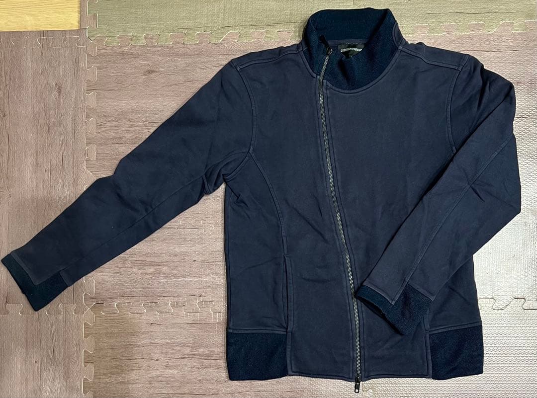 EMPORIO ARMANI ネイビー スウェットジャケット M