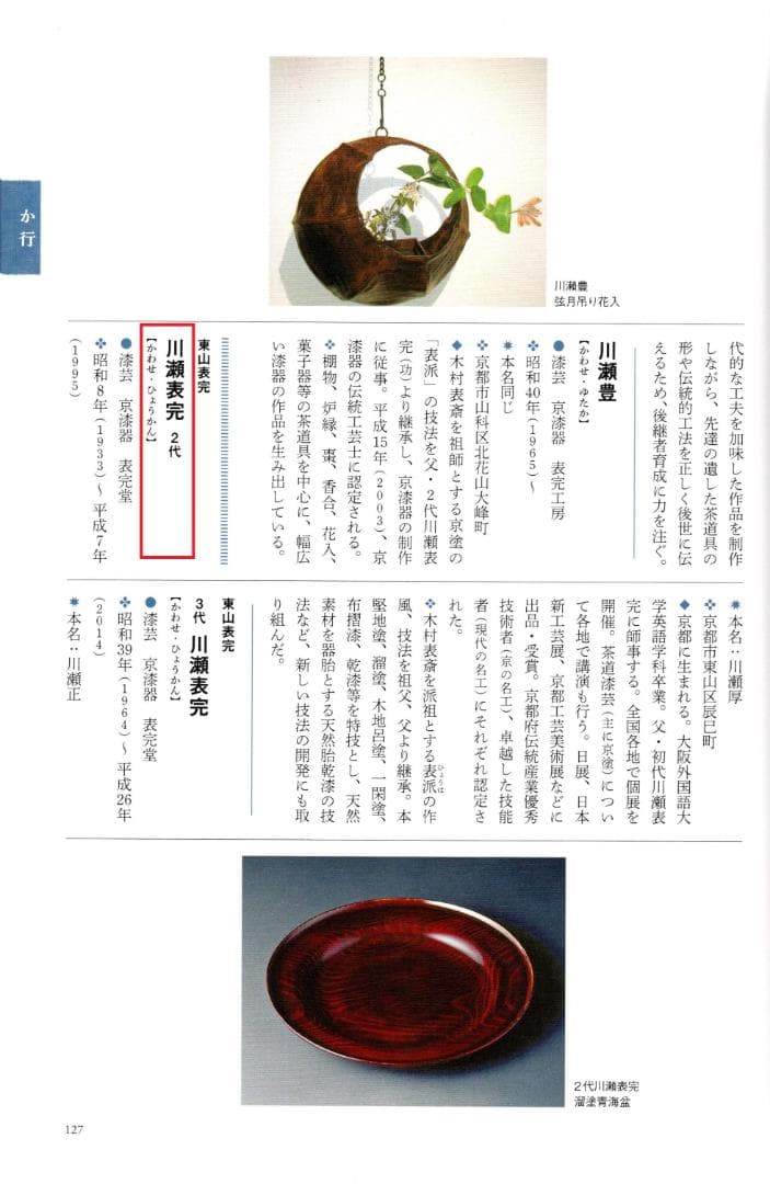 裏千家15世鵬雲斎御書付『夕顔絵平棗』2代川瀬表完造