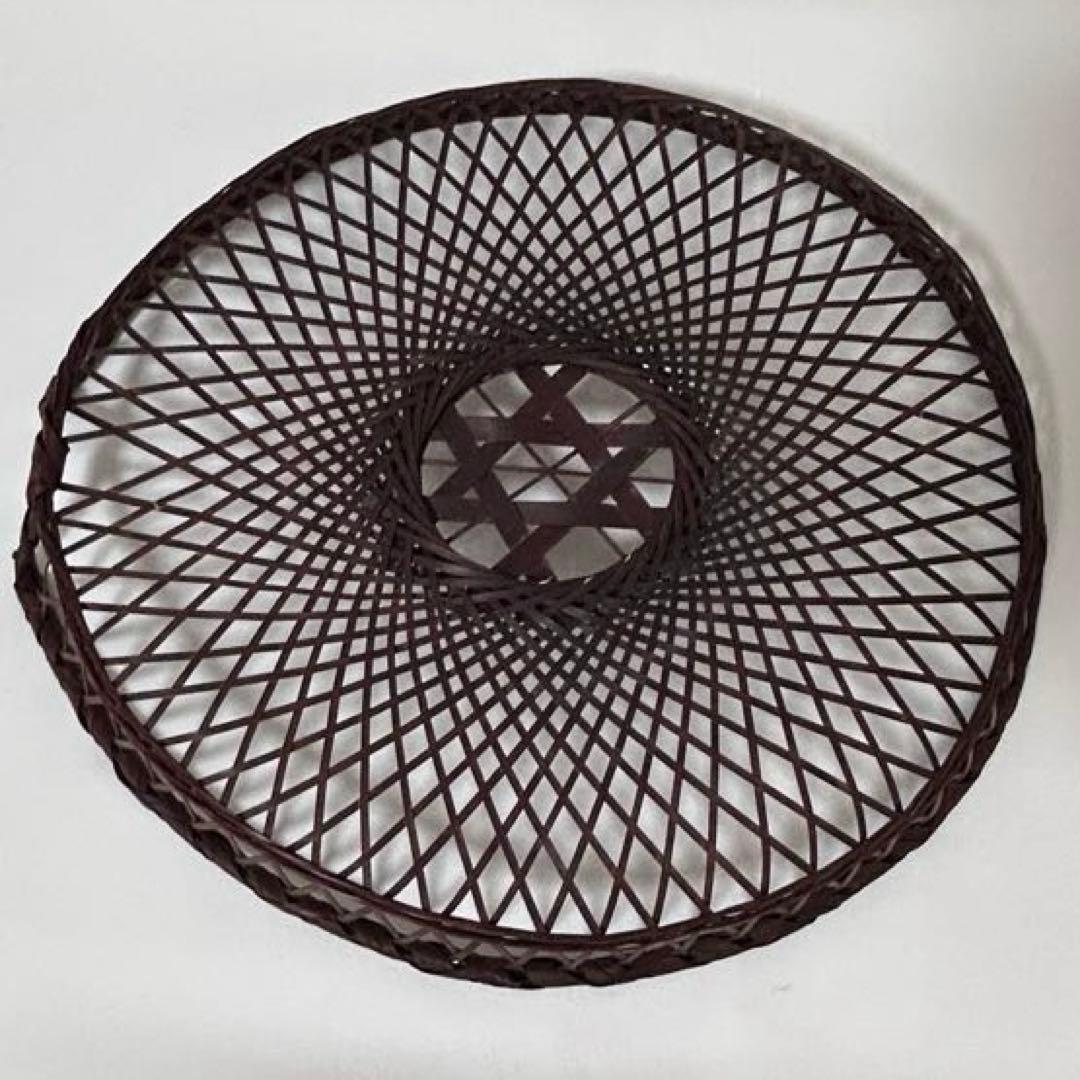 団扇 竹編み うちわ