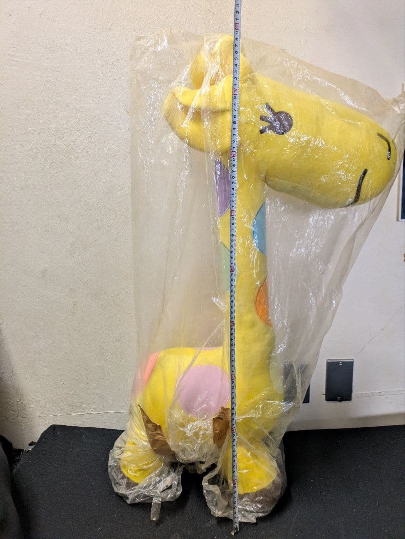 希少　セブンイレブン　キャラクター　超ビッグ　特大　ナナコ　ぬいぐるみ　キリン