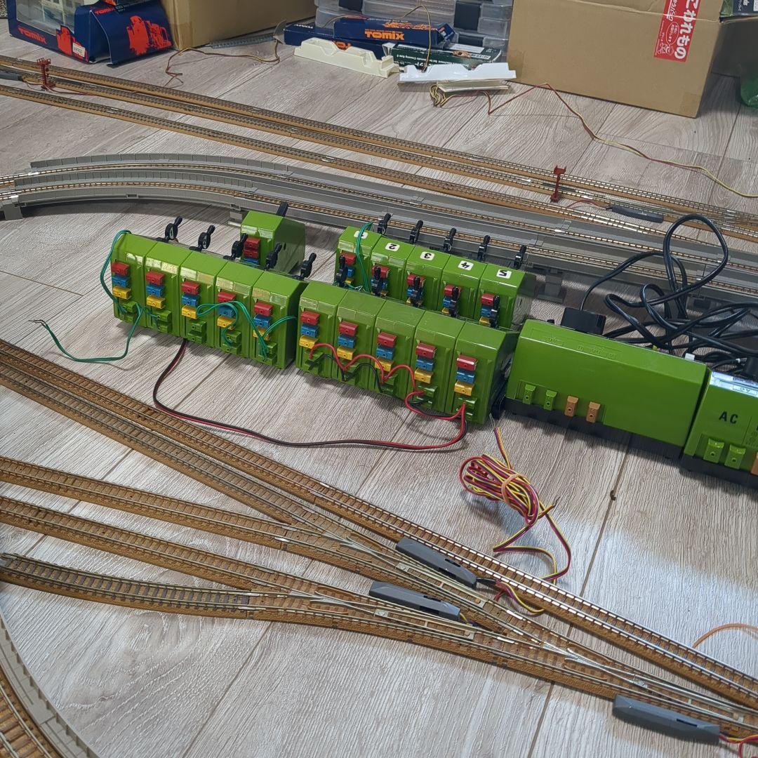 TOMIX　複線高架駅　立体交差　引込線込みレールセット