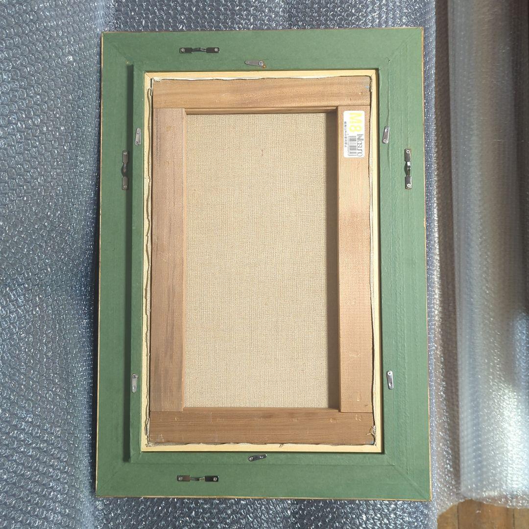 M8号油彩画（額縁入り)No.73