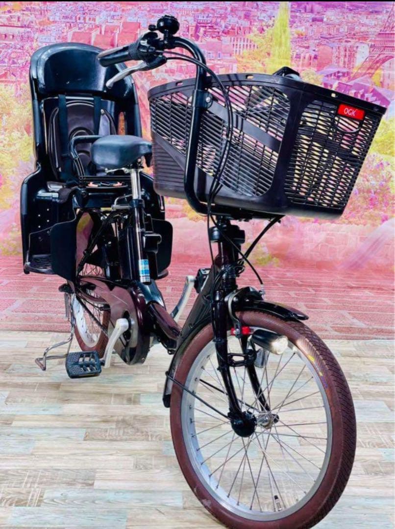 K2060電動自転車パナソニック ギュット 子供乗せ20インチ 送料無料