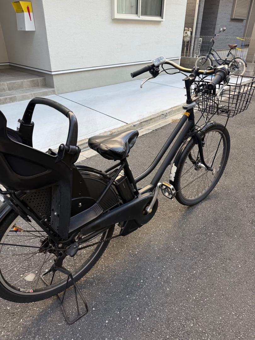 早い者勝ち　ブリヂストンハイディー電動アシスト自転車　チャイルドシート付き